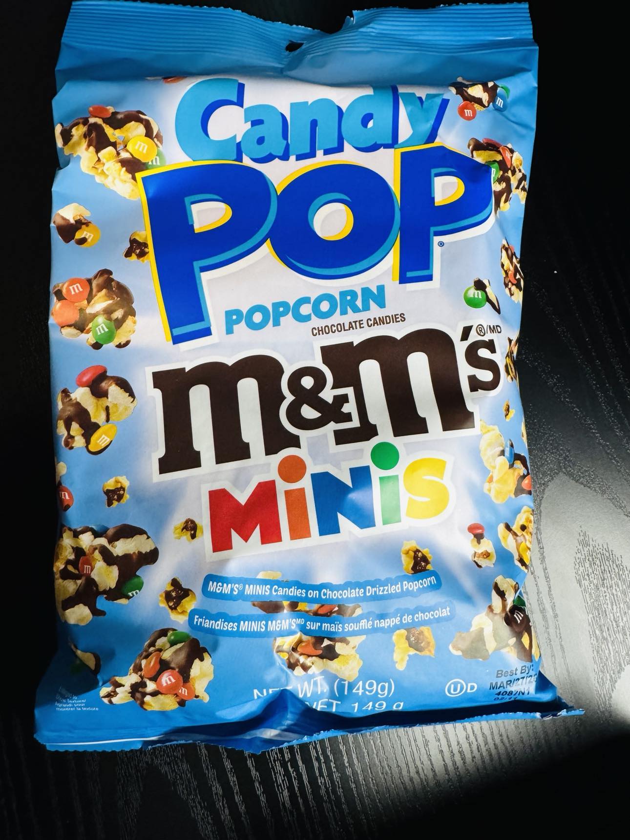 Candy Pop corn m&ms (149g)